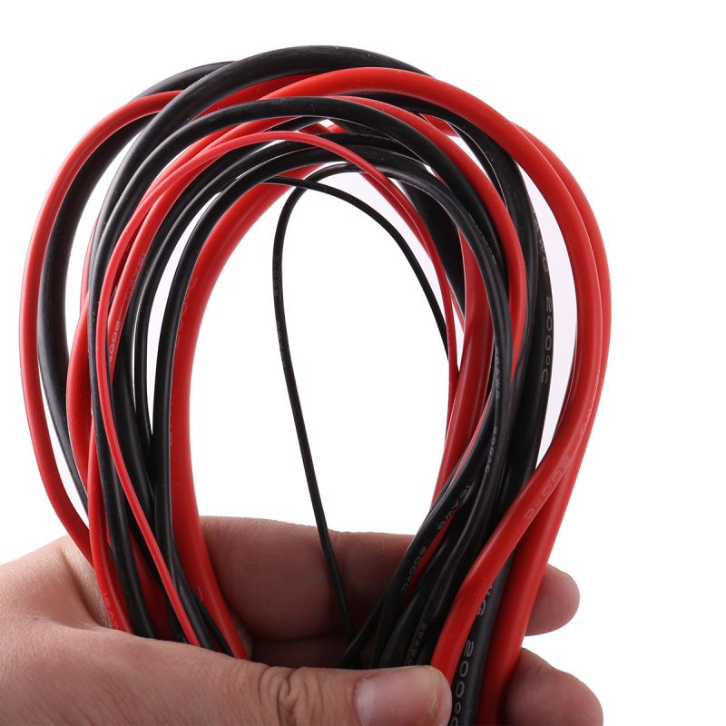 8 10 12 14 16 18 20 22 24 26 AWG Silicone Wire Ultra Flexiable Test Line Cable High Temperature for uav rc model