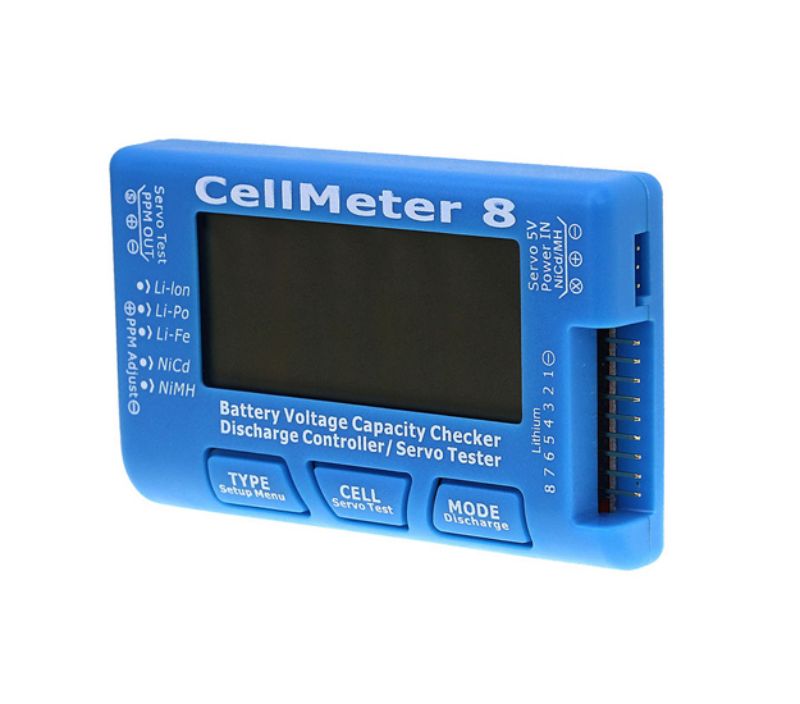 CellMeter 8 V2 2-8S Battery Checker