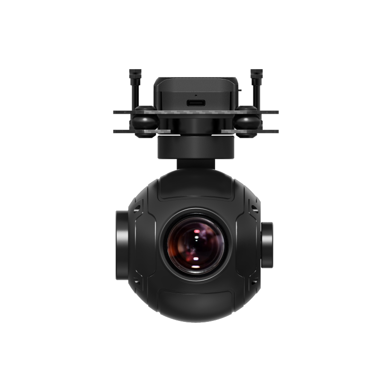 ZR10-2K 4MP Zoom Gimbal Camera with 2560×1440 HDR QHD Hybrid Night Vision 3-Axis Stabilizer Lightweight for Drone Mapping Suvery Inspection