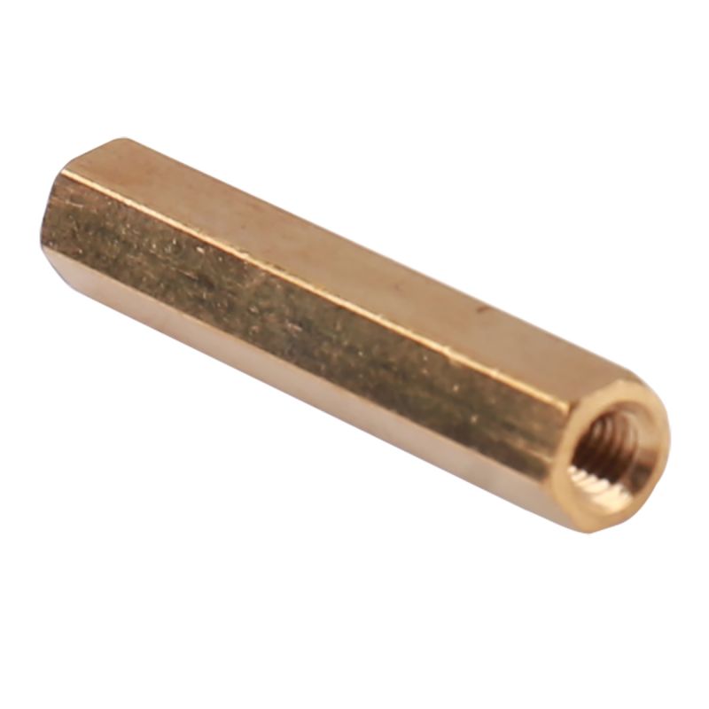 10pcs M3 x 25mm+6mm Male to Female M3 Brass Pillar 25mm Length Model UAV Spare Parts Isolation Column Support Fixing