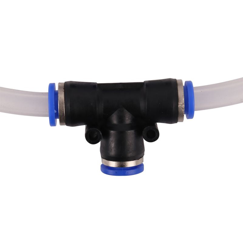 CZ 6 8 10 12mm Tee Quick Installation Of Transfer Joints For Agricultural Plant Protection UAV T-type Tube Three-way Connection