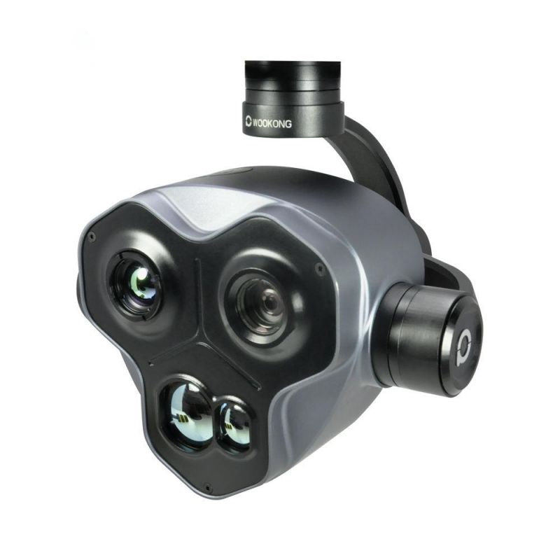 WK10TIRM-15km Laser Rangefinder 10X zoom IR Thermal Gimbal PTZ Camera with GPS Coordinate Resolving