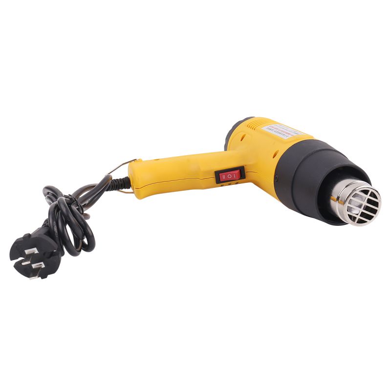 1600W AC220 Digital Electric Hot Air Gun Temperature-controlled Building Hair Dryer Heat Gun Soldering Tools Adjustable+ Nozzle