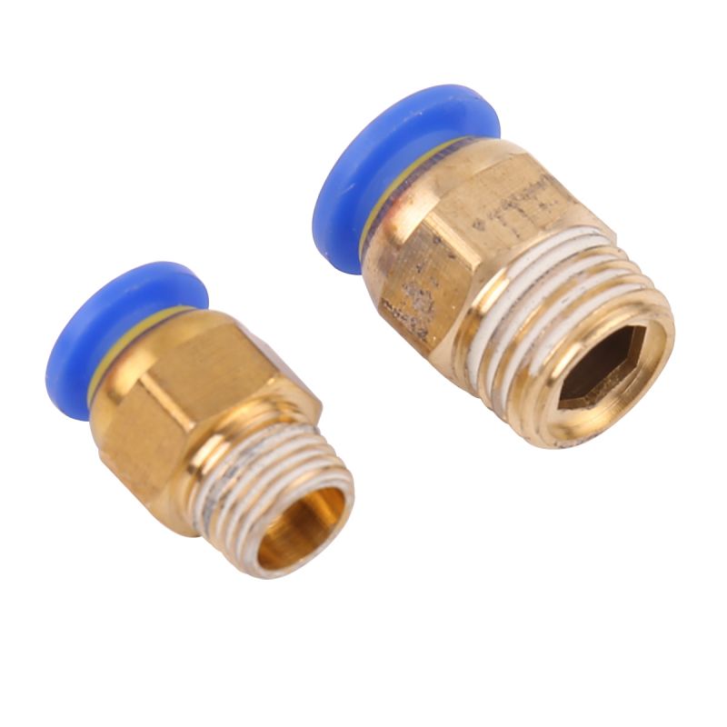 Quick Installation Tube Joint For Agricultural Plant Protection UAV Sprinkler 8mm 6mm Brass Pesticides Tube Adapter