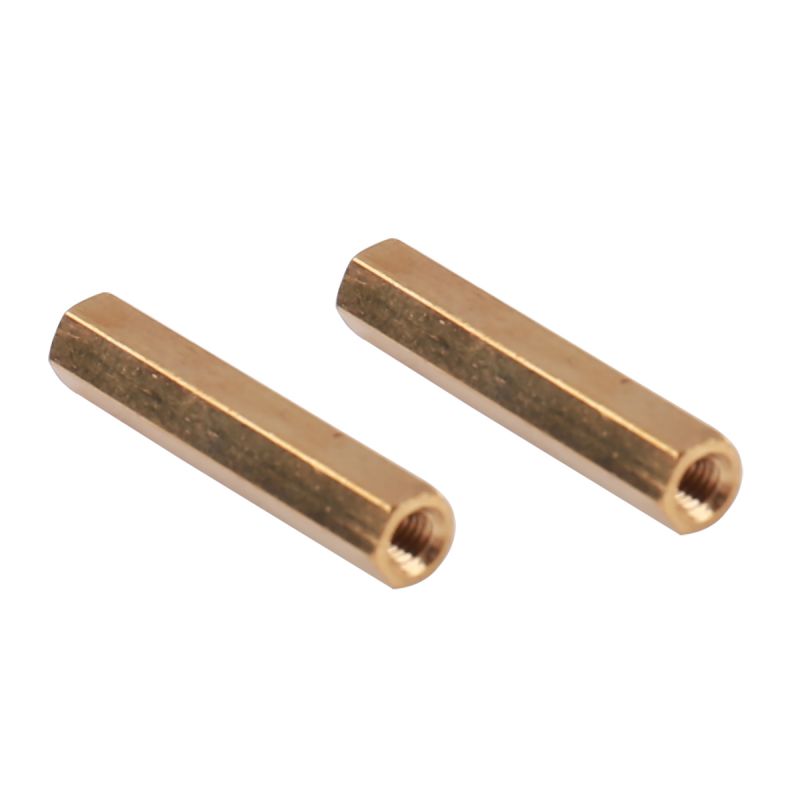 10pcs M3 x 25mm+6mm Male to Female M3 Brass Pillar 25mm Length Model UAV Spare Parts Isolation Column Support Fixing