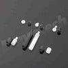 10PCS M3 Nylon Nut m3*6/m3*10 +6 Nylon Screw Insulation Nut Multiaxial Universal Thread Black Spacing Screw Plastic