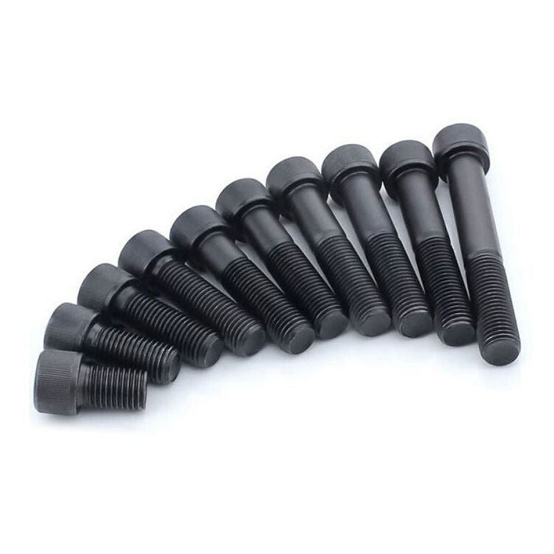 10pcs 12.9 High strength M4/M5/M6 allen socket head screw Hexagon Socket Head Cap Screws Hex Socket Screw carbon steel