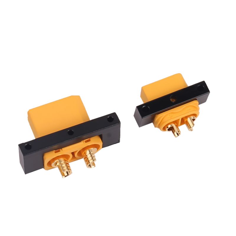 CNC XT60 XT90 Plug Holder Connector Installation Bracket for RC Multicopters Drone Spare Part for Lipo Battery Connector Holder