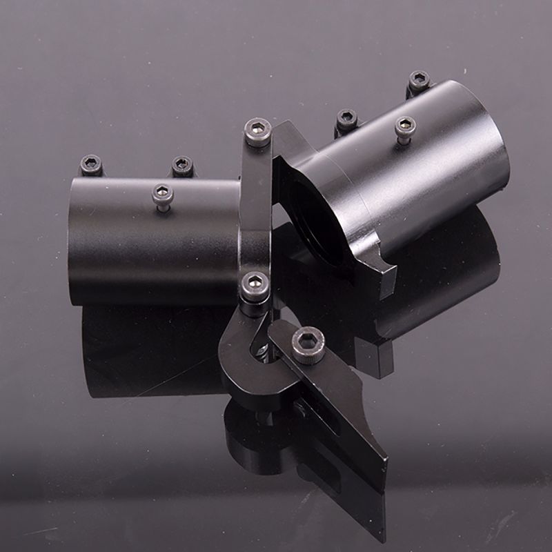 CZ CNC 30mm V5 Flat folding Horizontal folding arm/seat Agricultural UAV Manual buckle Lateral Folding Arm Tube Joint