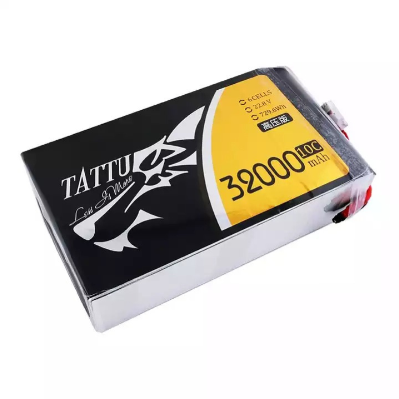 Tattu 22.8V 10C 6S 32000mAh LiPo Battery