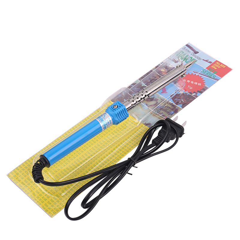 cz 220V 50W Pencil Welding Tip Electric Soldering Iron Heating Tool Hot solder Heat Repair Tools with Anti-scald Handle