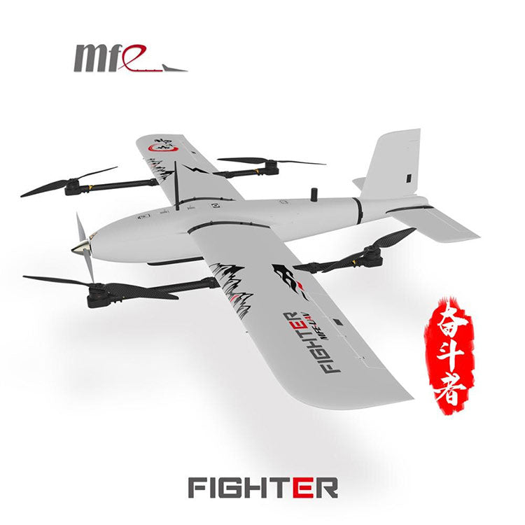 Makeflyeasy Fighter (VTOL Version) Aerial Survey Carrier Fix-wing UAV Aircraft Mapping VTOL