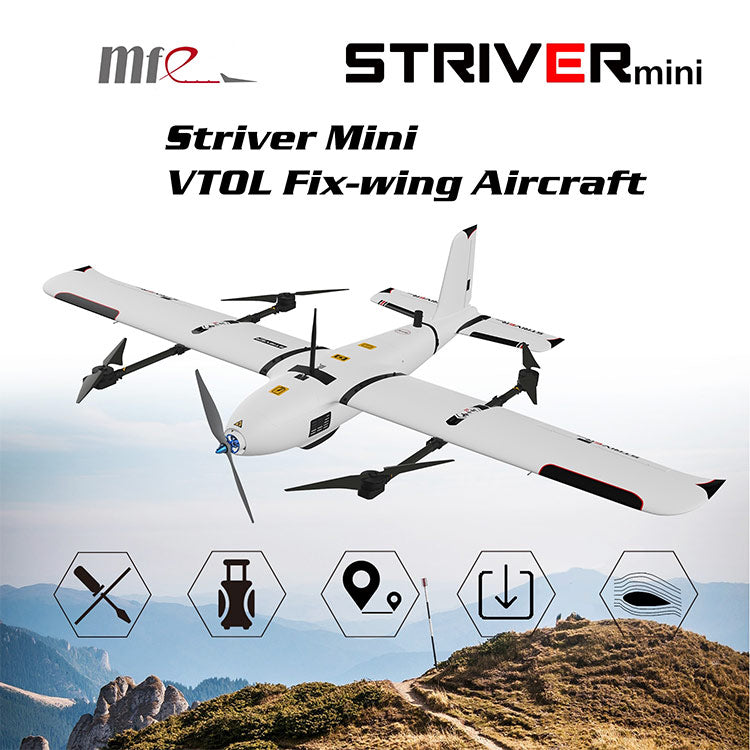 Makeflyeasy Striver (VTOL Version) Aerial Survey Carrier Fix-wing UAV Aircraft Mapping VTOL