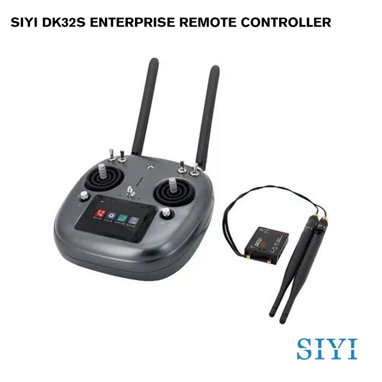 SIYI DK32S Enterprise Remote Controller with 2.8 Inch LCD Touchscreen Long Range Datalink 16 Channels 20KM KC Certified