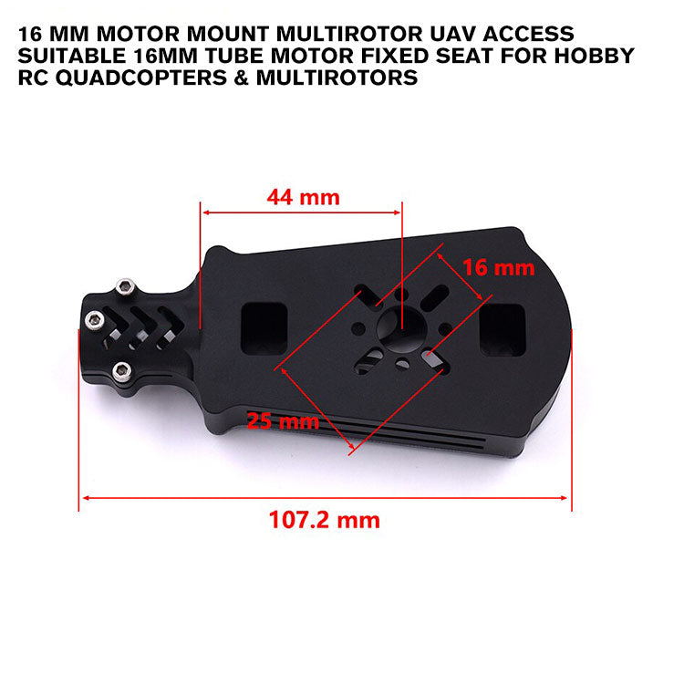 16 mm Motor Mount Multirotor UAV Access Suitable 16mm Tube Motor Fixed Seat for hobby rc Quadcopters & Multirotors