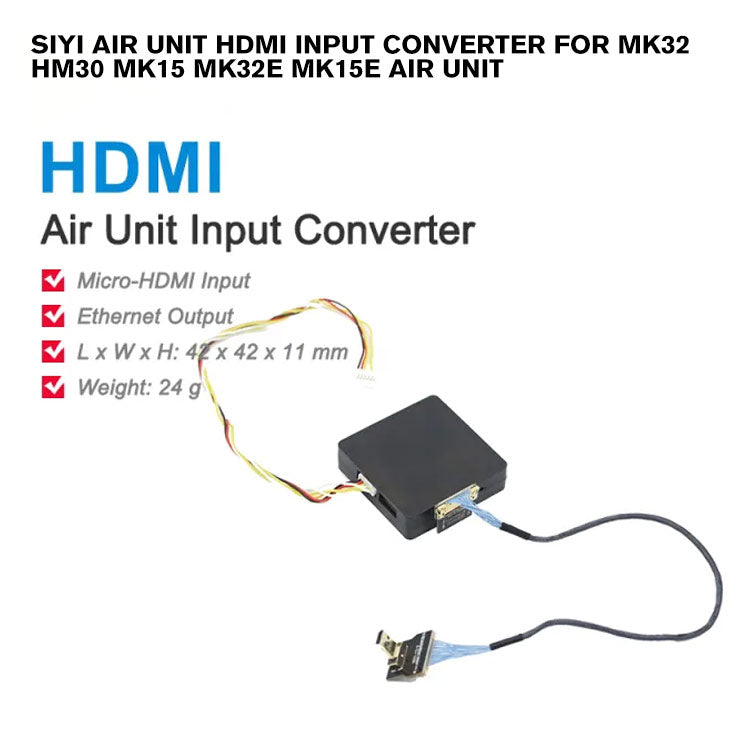 SIYI Air Unit HDMI Input Converter for MK32 HM30 MK15 MK32E MK15E Air Unit