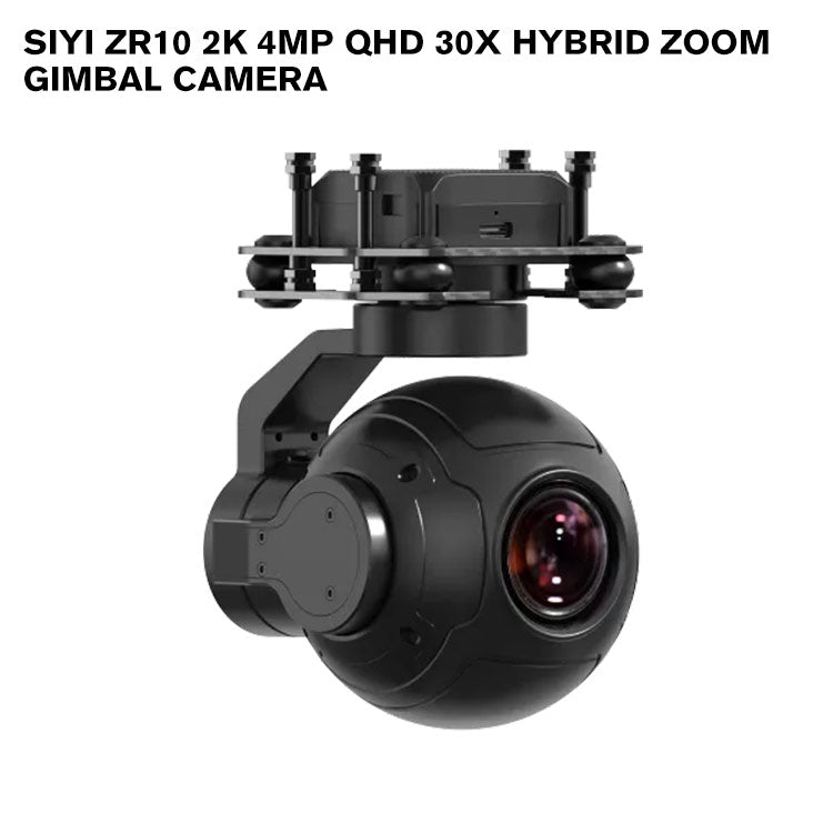 SIYI ZR10 2K 4MP QHD 30X Hybrid Zoom Gimbal Camera