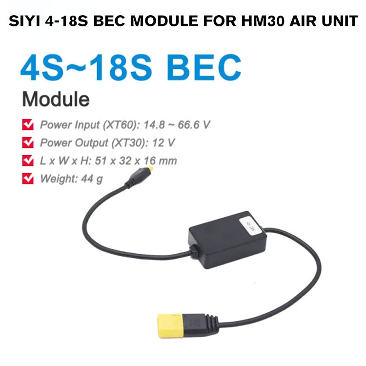 SIYI 4-18S BEC Module for HM30 Air Unit