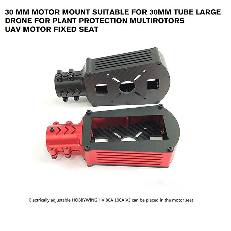 30 mm Motor Mount Suitable for 30mm Tube Large drone for Plant Protection Multirotors UAV Motor Fixed Seat