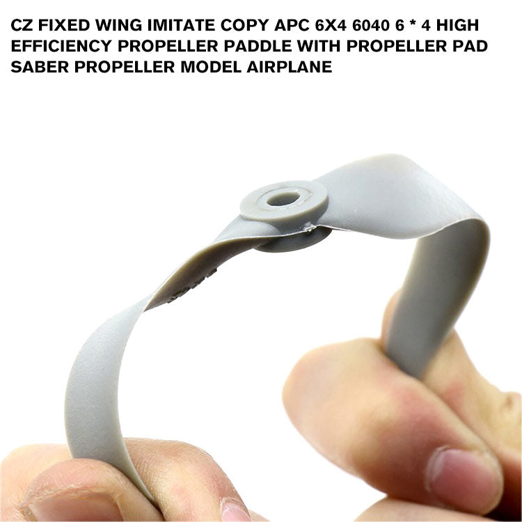 CZ Fixed Wing Imitate Copy APC 6X4 6040 6 * 4 High Efficiency Propeller Paddle With Propeller Pad Saber Propeller Model Airplane