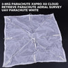 3-8kg Parachute X5PRO X8 Cloud Retrieve parachute Aerial Survey UAV Parachute White