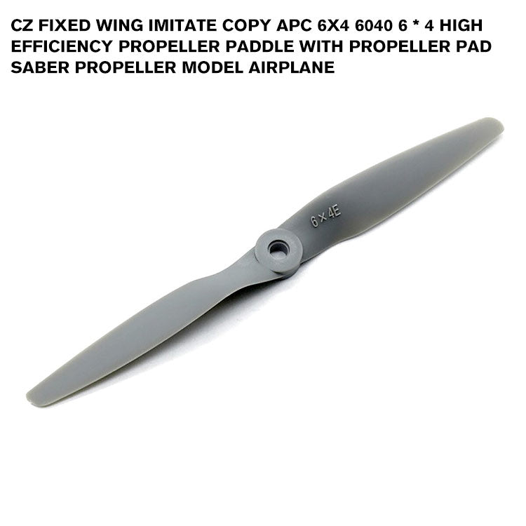 CZ Fixed Wing Imitate Copy APC 6X4 6040 6 * 4 High Efficiency Propeller Paddle With Propeller Pad Saber Propeller Model Airplane