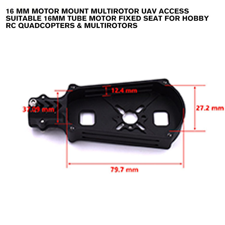 16 mm Motor Mount Multirotor UAV Access Suitable 16mm Tube Motor Fixed Seat for hobby rc Quadcopters & Multirotors