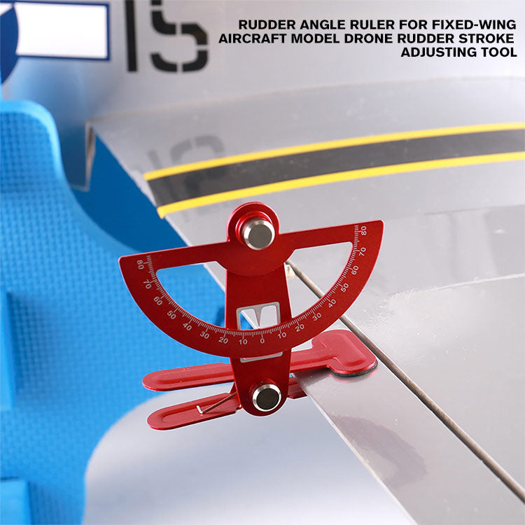 Rudder Angle Ruler for Fixed-wing Aircraft Model Drone Rudder Stroke Adjusting Tool