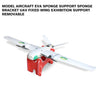 Model Aircraft EVA Sponge Support Sponge Bracket UAV Fixed Wing Exhibition Support Removable