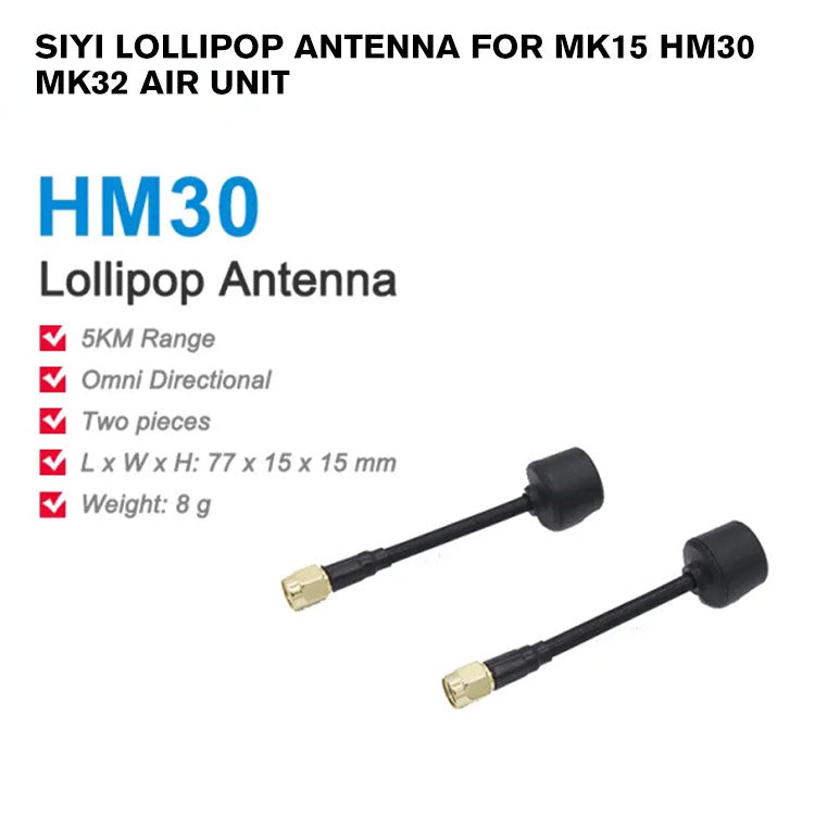 SIYI Lollipop Antenna for MK15 HM30 MK32 Air Unit