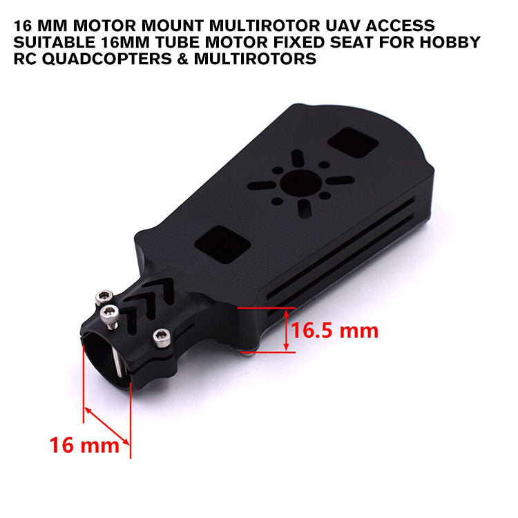 16 mm Motor Mount Multirotor UAV Access Suitable 16mm Tube Motor Fixed Seat for hobby rc Quadcopters & Multirotors