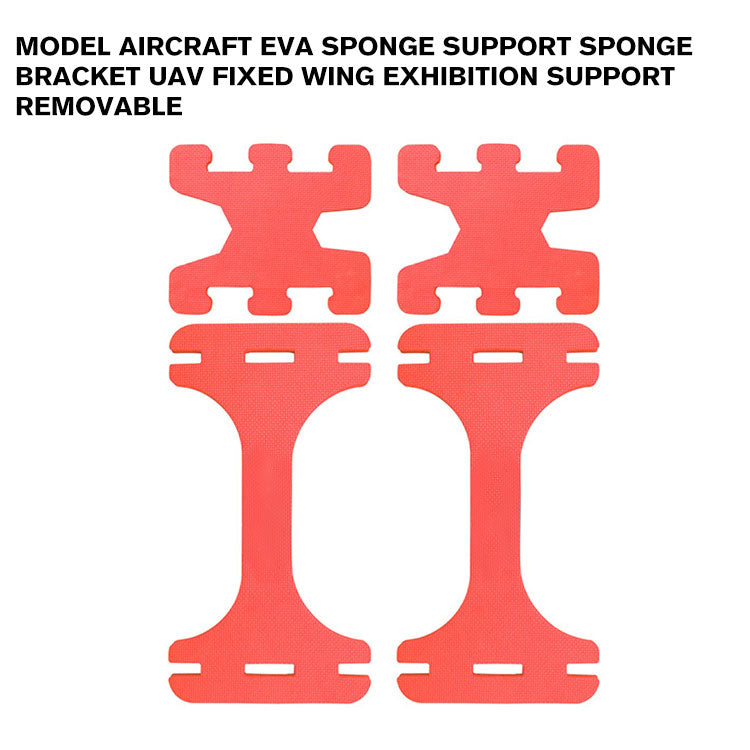 Model Aircraft EVA Sponge Support Sponge Bracket UAV Fixed Wing Exhibition Support Removable