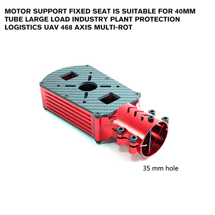 motor support fixed seat is suitable for 35mm tube large load industry plant protection logistics uav 468 axis multi-rot