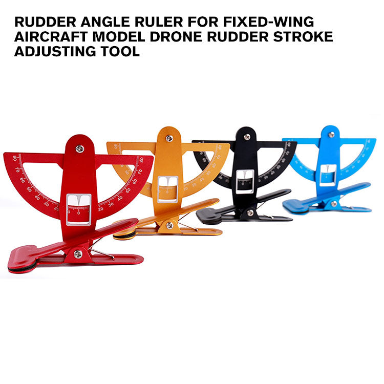 Rudder Angle Ruler for Fixed-wing Aircraft Model Drone Rudder Stroke Adjusting Tool