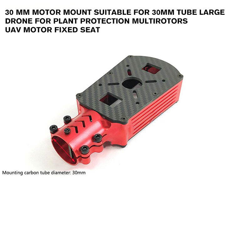 30 mm Motor Mount Suitable for 30mm Tube Large drone for Plant Protection Multirotors UAV Motor Fixed Seat