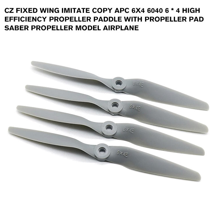 CZ Fixed Wing Imitate Copy APC 6X4 6040 6 * 4 High Efficiency Propeller Paddle With Propeller Pad Saber Propeller Model Airplane