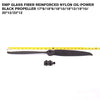 EMP Glass Fiber Reinforced Nylon Oil-power Black Propeller 17*8/18*8/18*10/18*12/19*10/20*12/22*12