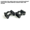 suitable for large load UAV 468 rotor aircraft parts with 40mm diameter carbon fiber tube holder