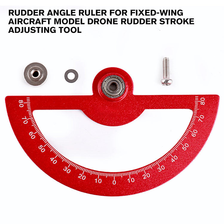 Rudder Angle Ruler for Fixed-wing Aircraft Model Drone Rudder Stroke Adjusting Tool