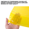 2Meters/Lot Tranparent Colors Hot Shrink Covering Film For RC Airplane Models DIY High Quality