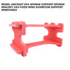 Model Aircraft EVA Sponge Support Sponge Bracket UAV Fixed Wing Exhibition Support Removable