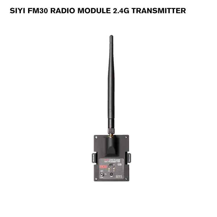 SIYI FM30 Radio Module 2.4G Transmitter with Bluetooth Long Range Mavlink Telemetry Datalink Mini Receiver Support OpenTX EdgeTX ExpressLRS Yaapu Script 30KM Range