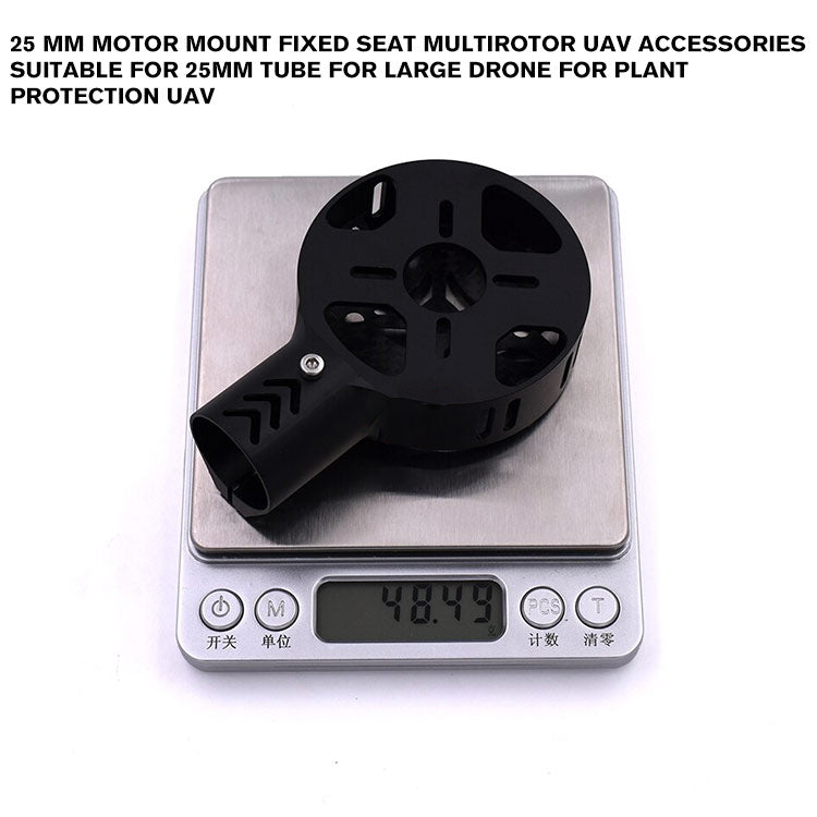 25 mm Motor Mount Fixed Seat Multirotor UAV Accessories Suitable for 25mm Tube for Large drone for Plant Protection UAV