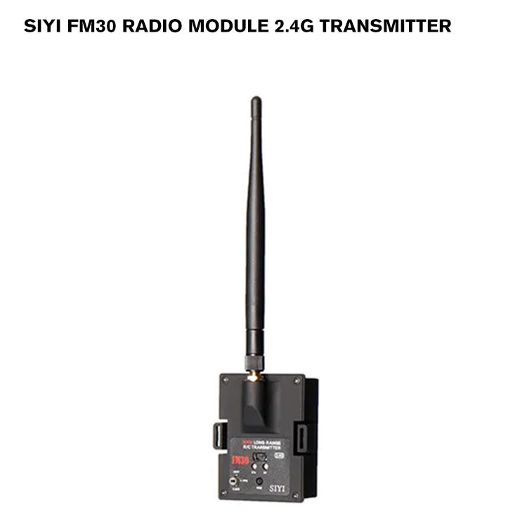 SIYI FM30 Radio Module 2.4G Transmitter with Bluetooth Long Range Mavlink Telemetry Datalink Mini Receiver Support OpenTX EdgeTX ExpressLRS Yaapu Script 30KM Range