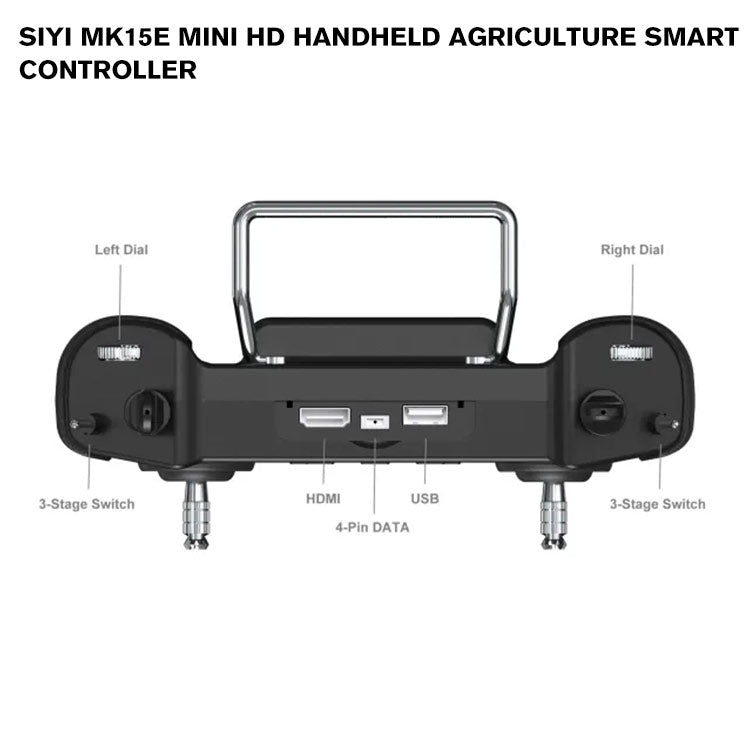 SIYI MK15E Mini HD Handheld Agriculture Smart Controller