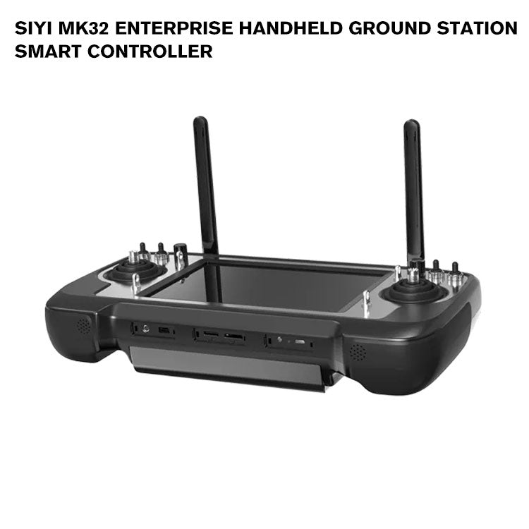 SIYI MK32E Enterprise Handheld Ground Station Smart Controller with 7 Inch HD High Brightness LCD Touchscreen Dual Full HD Digital Image Transmission 4G RAM 64G ROM Android OS for UAV UGV USV Long Range